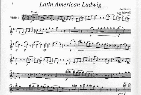 Martelli: Latin-American Ludwig (String Quartet)