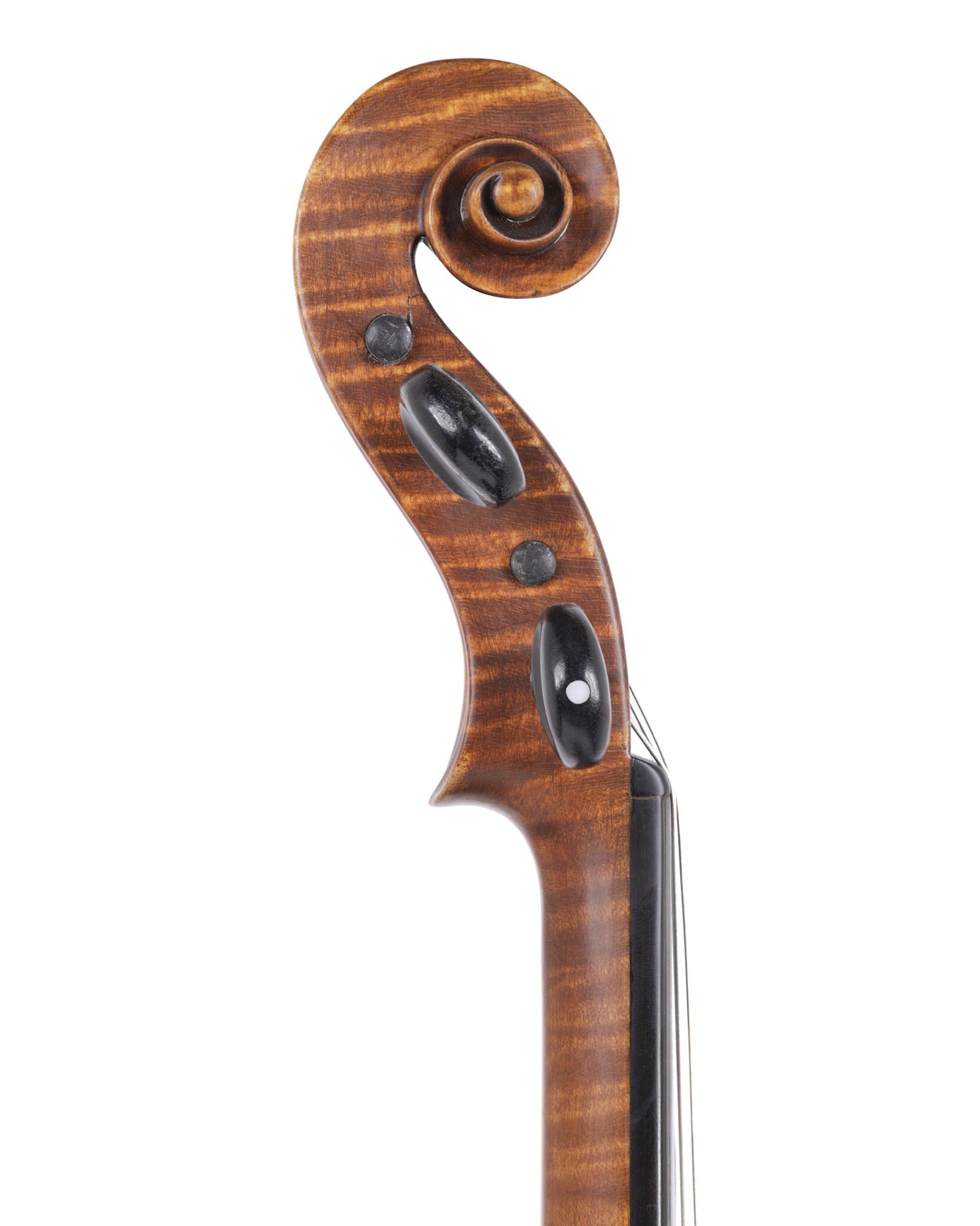 Thomas CAHUSAC London label violin with ornate purfling | Metzler Violins