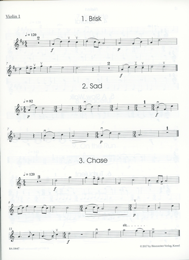 Speckert, G: 27 Miniatures for String Trio (2 violins, cello) Barenreiter