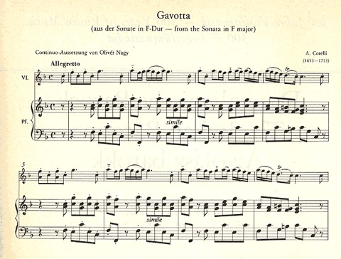 Szeredi (editor): 300 Years of Violin Music-Italian Baroque (violin & piano)