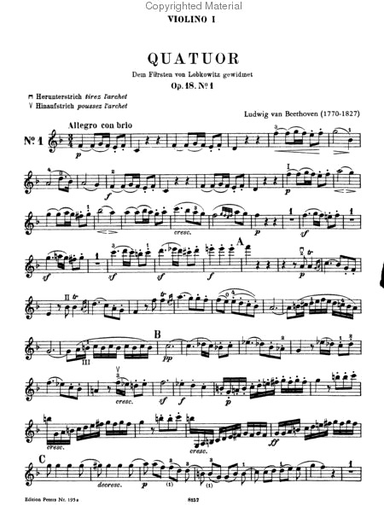 Beethoven, L.van: String Quartets Vol.1; Op.18 No.1-6