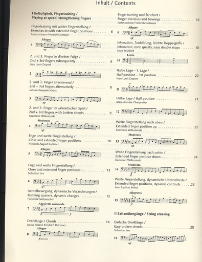 Best/Mengler (ed.): Easy Cello Studies, Vol. 1 (cello)