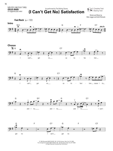 Phillips, B. & Silberman, D.: Rock Philharmonic (cello/bass & CD)