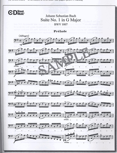 CD Sheet Music: Cello Music Pt 1, Ultimate Collection