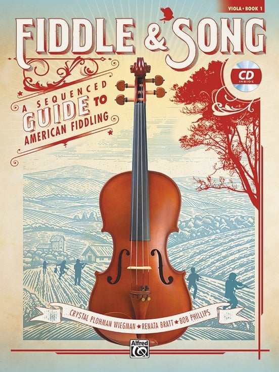 Wiegman: Fiddle & Song, Book 1, A Sequenced Guide to American Fiddling, Viola Book + CD, Alfred