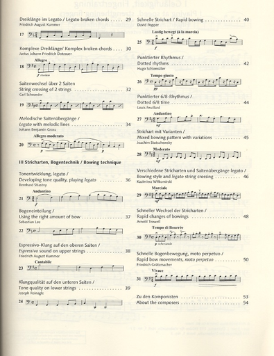 Best/Mengler (ed.): Easy Cello Studies, Vol. 1 (cello)
