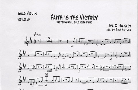 Heffler, R.: Faith is the Victory (violin & piano)