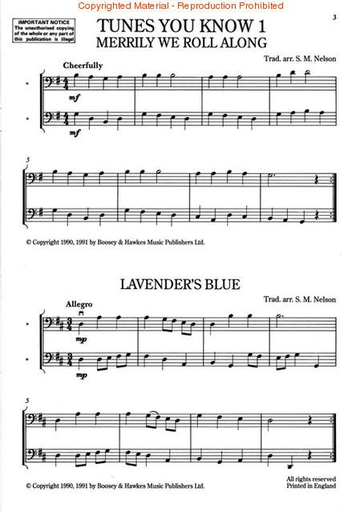 Nelson, S: Tunes You Know, Book 1 (2 cellos)