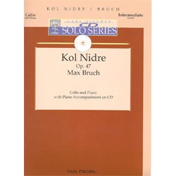 Bruch: Kol Nidre Op.47 (cello & piano with CD accompaniment) FISCHER