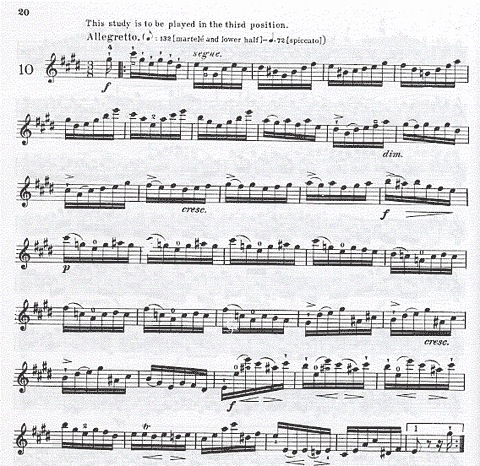 Rode: 24 Caprices for the Violin