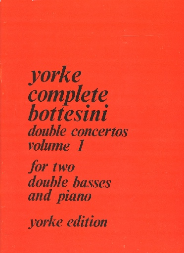Bottesini, Giovanni (Slatford): Double Concertos Vol.1 (2 basses & piano)