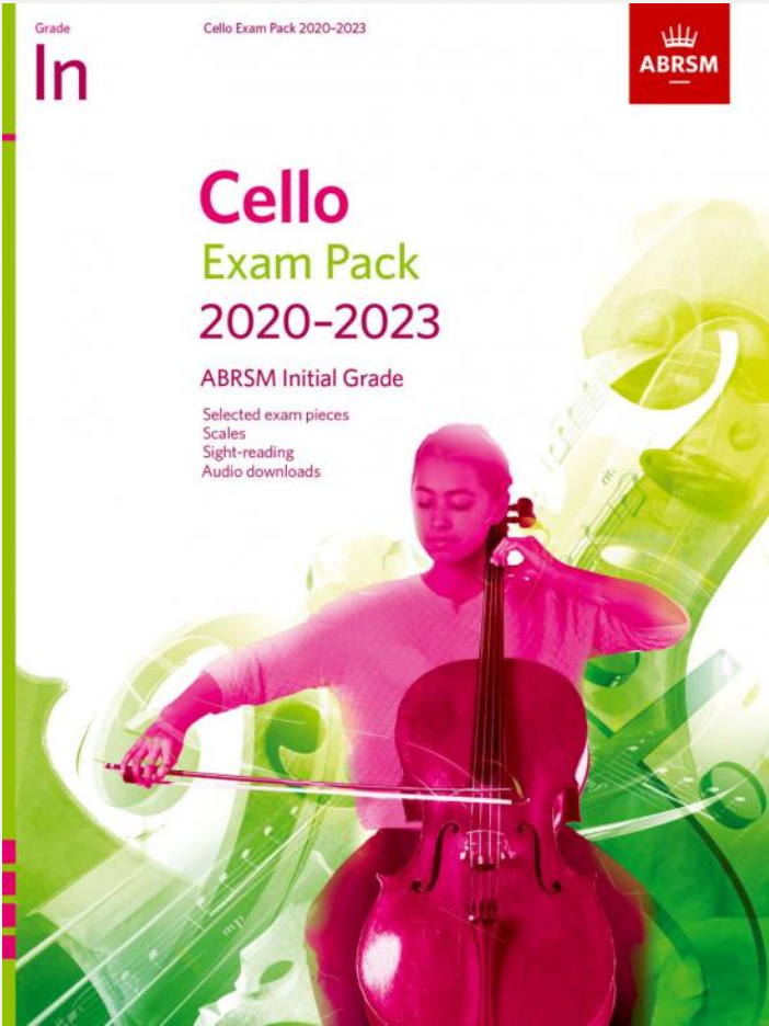 ABRSM: Cello Exam Pack 2020-2023 Initial Grade (cello)