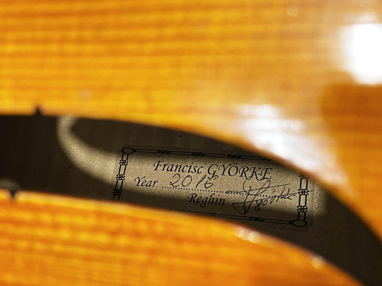 Francisc GYÖRKE cello, 2016, Reghin, Strad model, with certificate | Metzler Violins