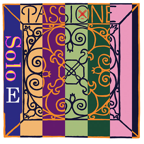 Pirastro PASSIONE SOLO violin E string, silvery steel,