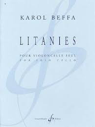 Beffa: Litanies (cello) Billaudot