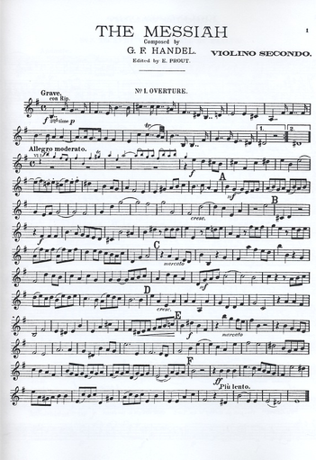 Handel, G.F.: The Messiah (Violin 2)