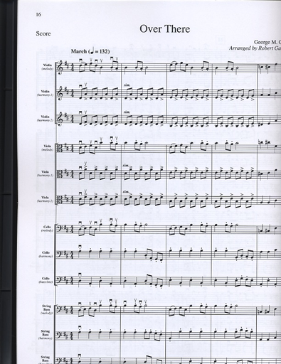 Gardner, Robert: American Patriotic Tunes for String Ensemble (score)