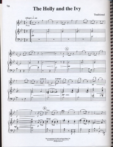 Kelley, Daniel: Eighteen Traditional Christmas Solos (violin & piano)