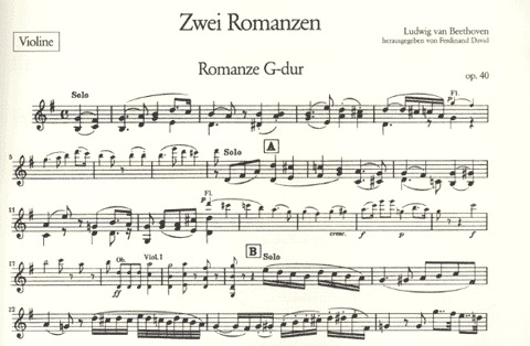 Beethoven, L.van: Romances Op.40/50 (violin & piano)