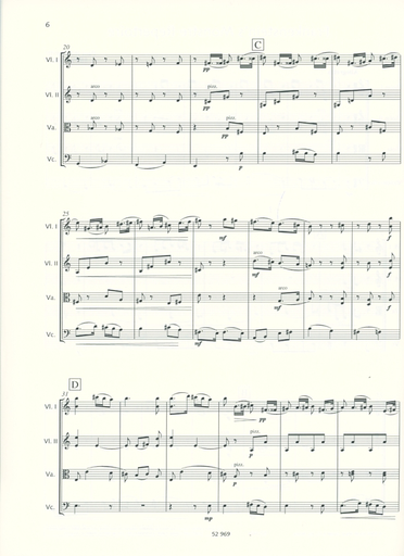 Hindemith, Paul: Frankenstein's Monstre Repertoire (string quartet) score and parts