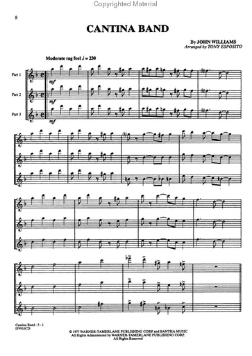 Williams, J. (Esposito, arr.): Star Wars Selections (violin and CD)
