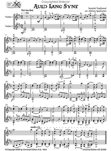 Igudesman, Aleksey: Celtic & More Violin Duets
