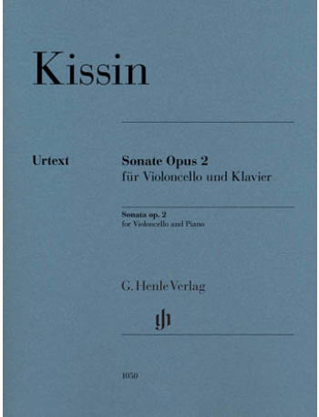 Kissin: Cello Sonata, Op.2 (cello, piano) HENLE