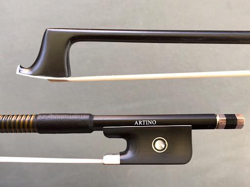 Artino fiberglass viola bow, 4/4, horsehair