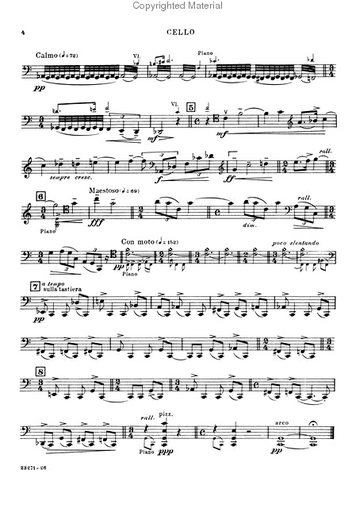 Bloch, Ernest: Three Nocturnes Piano Trio (violin, cello, piano)