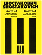 Shostakovich, D.: (Score) String Quartet No.5, Op.92 (string quartet)