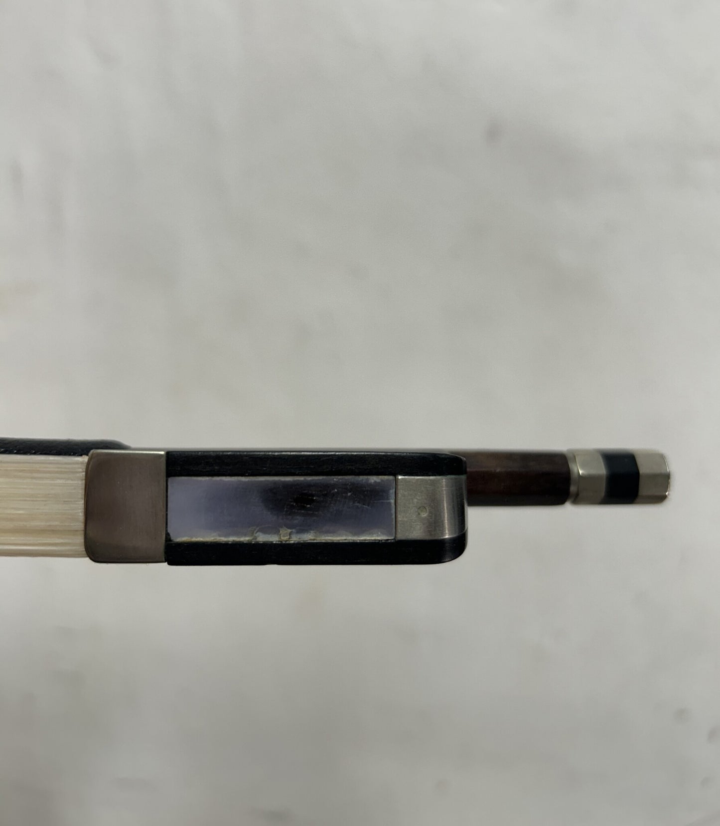 ERIC STEINER cello bow, Pernambuco, nickel, used, GERMANY | Metzler Violins