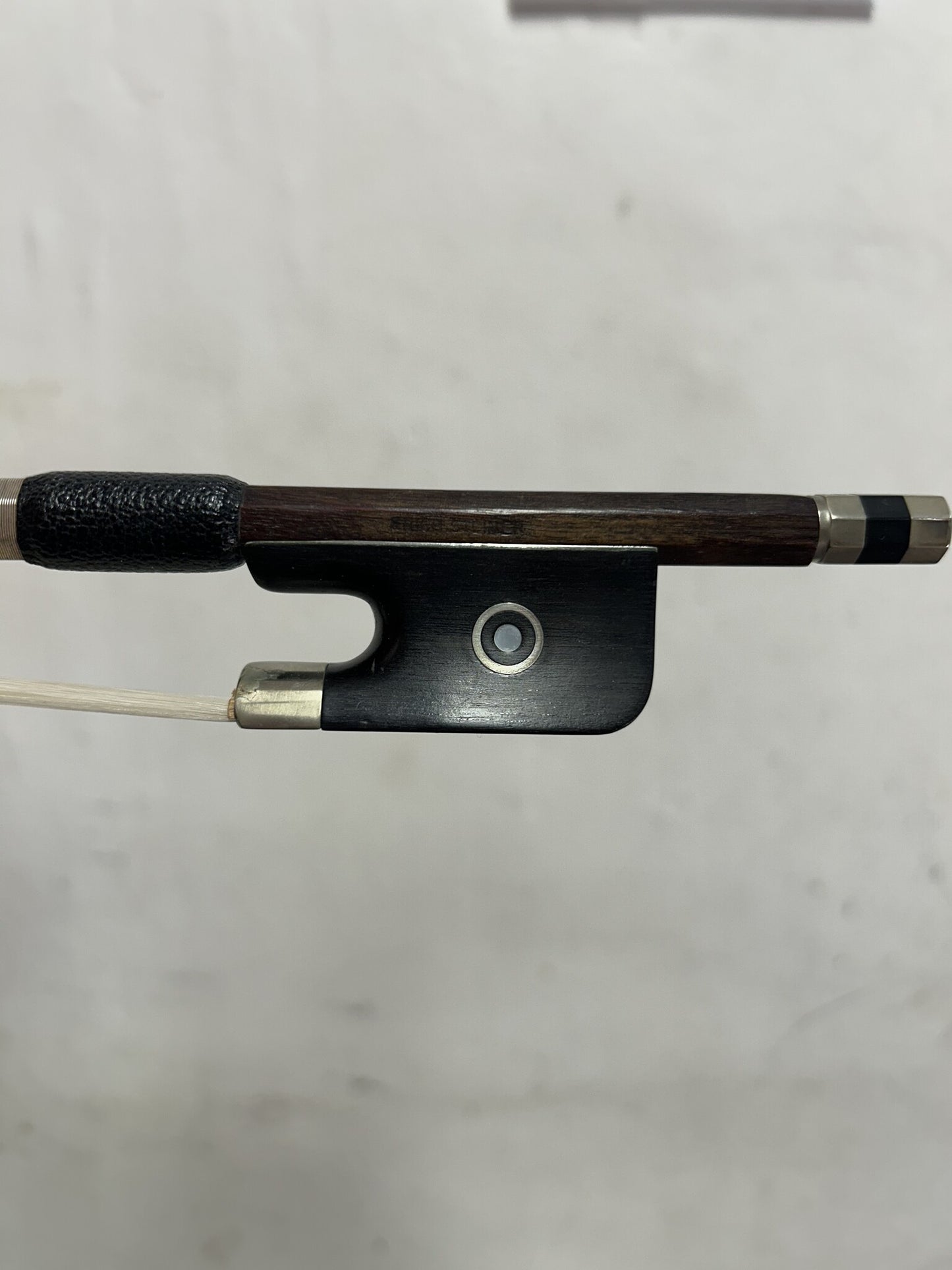 ERIC STEINER cello bow, Pernambuco, nickel, used, GERMANY | Metzler Violins