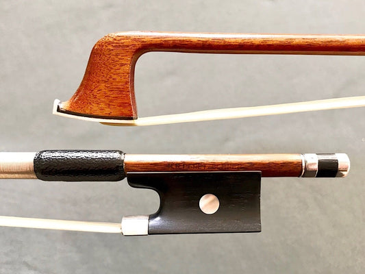 H.R. PFRETZSCHNER violin bow, ebony silver, 58.1g, GERMANY