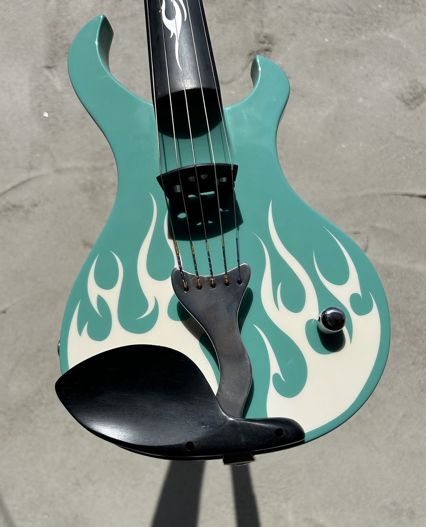 KATANA SABRE 5-string BEL-AIRE custom finish semi hollow-body Mark Wood Violins, USA