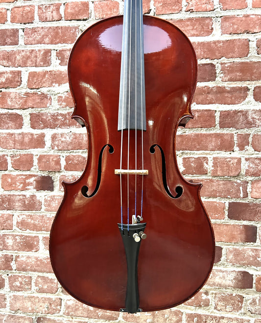 3/4 Paul Hilaire cello, Mirecourt, 1963, #165