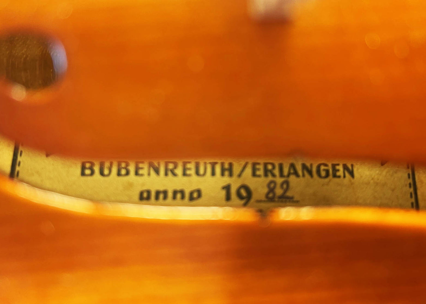 Ernst Heinrich Roth violin, 1982, Bubenreuth / Erlangen, GERMANY, s/n EO 0775