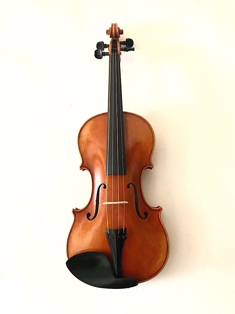 Ettore Callegari 4/4 Strad copy violin, 2018, European tone wood