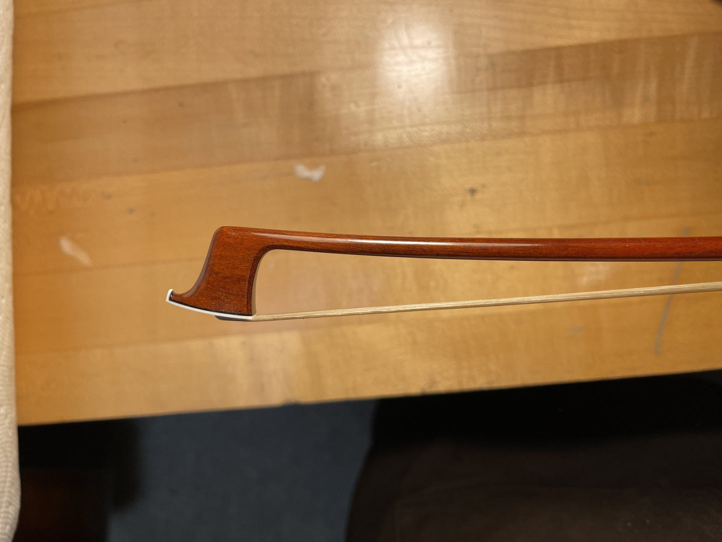 M. PEREIRA viola bow, silver-mounted, ARCOS BRASIL 71.3g
