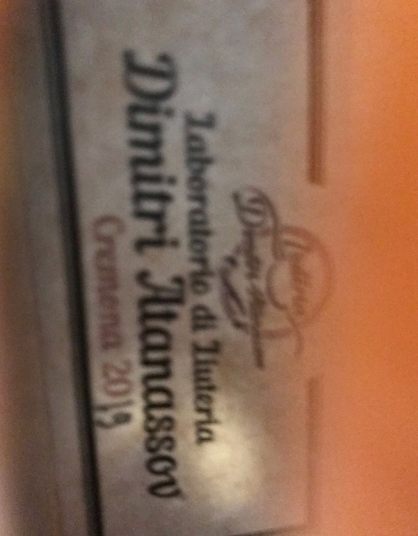 Dimitri Atanassov violin #1901, Cremona