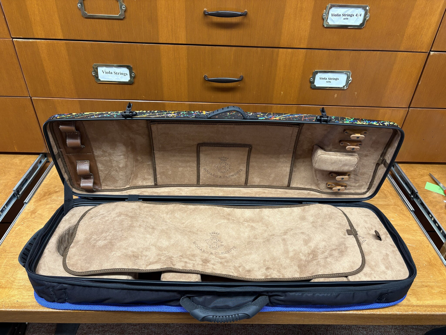 Bogaro & Clemente "Nicole" violin case | Metzler Violins
