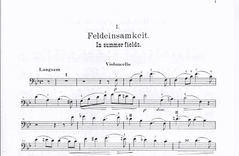 Brahms, J.: Six Songs (cello)