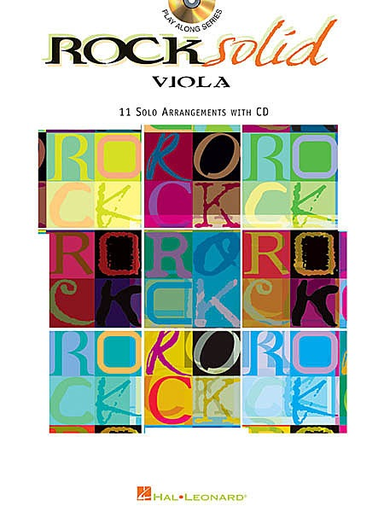 Rock Solid (viola & CD)