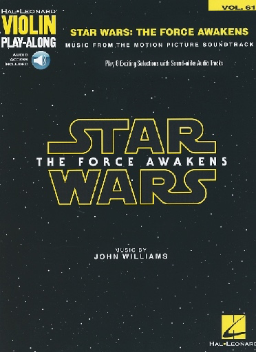 Williams: Star Wars The Force Awakens Vol. 61 (cello & media access)