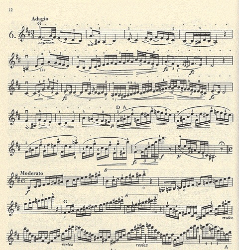 Rode, Pierre (Galamian): 24 Caprices (violin)