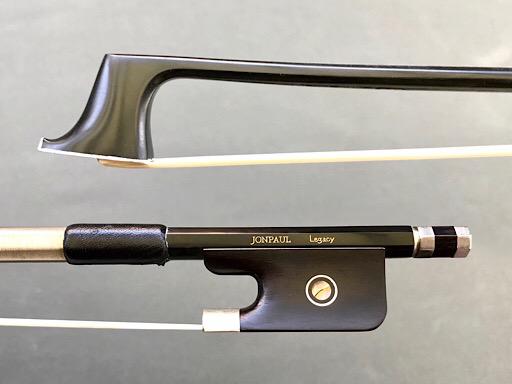 JonPaul Legacy nickel viola bow, black