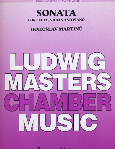Martinu, Bohuslav: Sonata for Flute, Violin & Piano