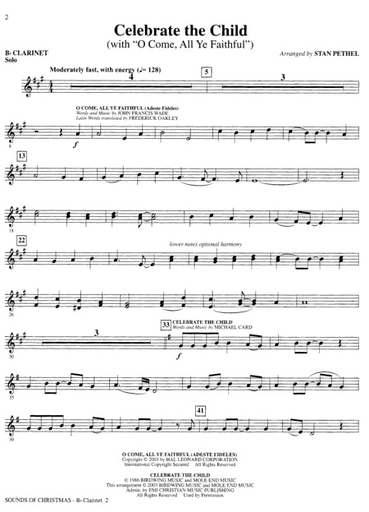 Pethel, Stan: Sounds of Christmas (clarinet solo)