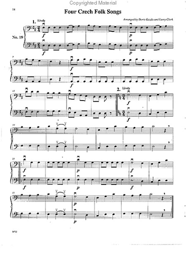 Gazda/Clark: My First Progressive Duets (2 cellos) FISCHER
