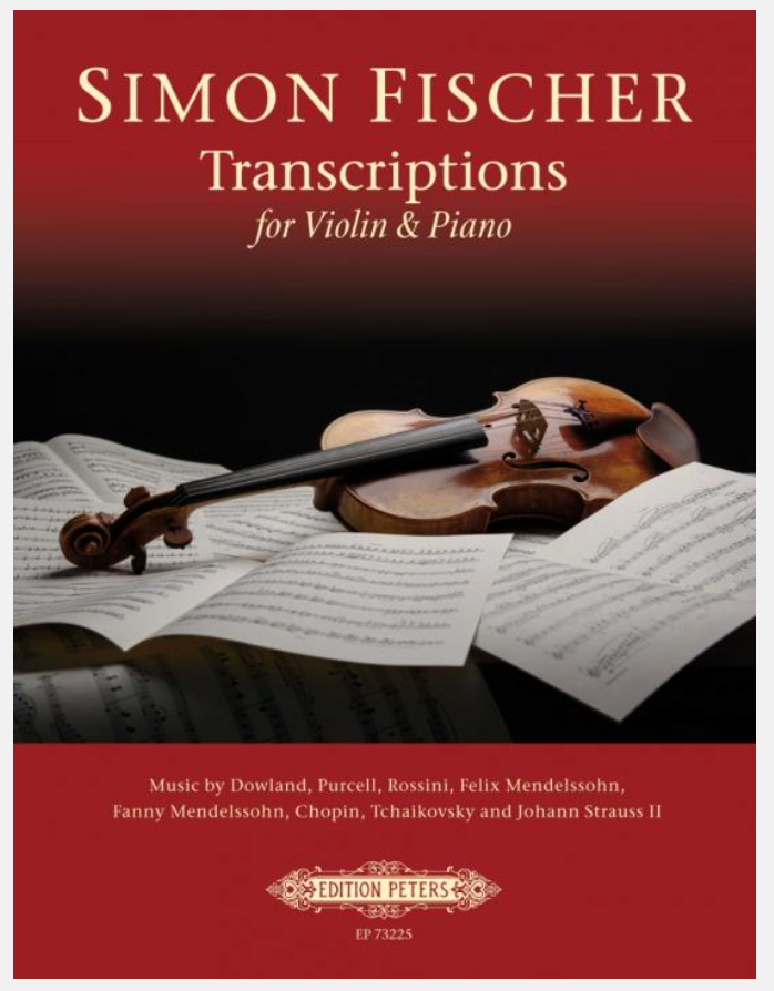 Fischer: Transcriptions (violin, piano) PETERS