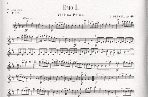 Pleyel, I.: Six Little Duets Op.48 (2 violins)